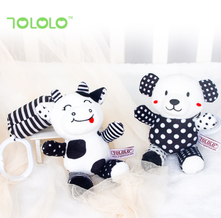 T168166 TOLOLO黑白動物風鈴