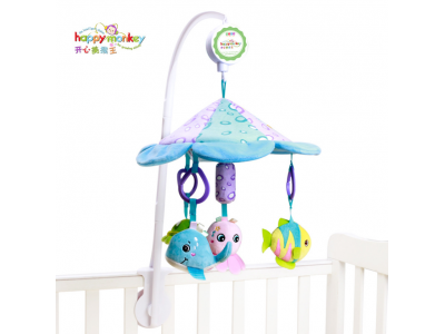 嬰兒床上掛床鈴會造成寶寶眼睛斜視？